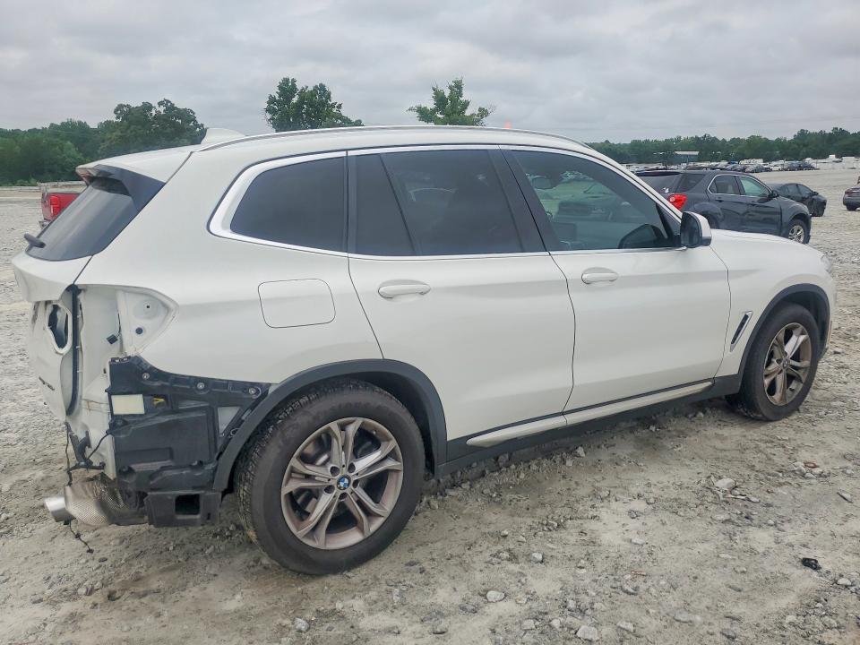 2021 BMW X3 VIN 5UXTY3C01M9E33042 COPART salvage auction — REAR END, Ga - Cert Of Title-Salvage, sold $11,300 on 2026-07-13 (photo 3)