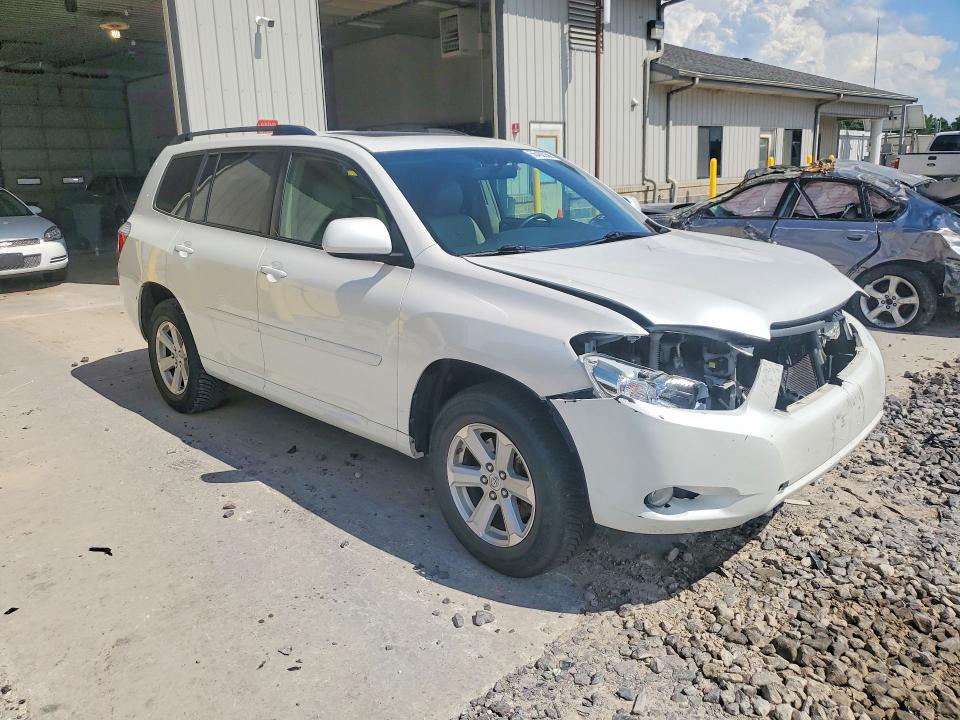2010 Toyota Highlander VIN 5TDKK3EH6AS007374 COPART salvage auction — FRONT END, Mo - Salvage Certificate Of Title, sold $70 on 2026-07-21 (photo 4)