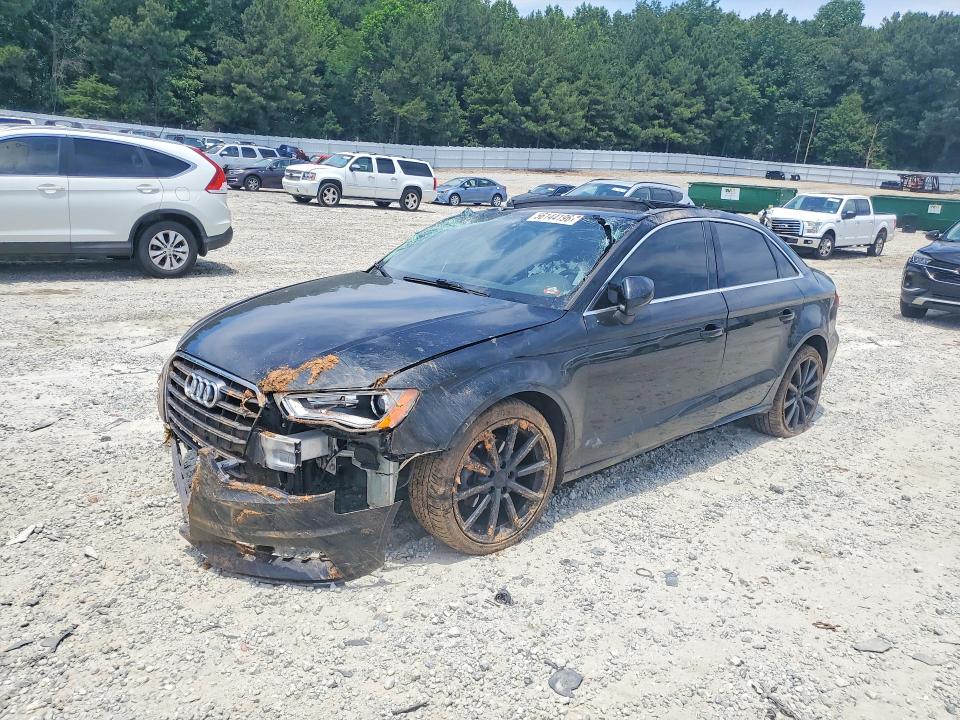 2015 Audi A3 VIN WAUAJGFF4F1034867 COPART salvage auction — ROLLOVER, Ga - Cert Of Title-Salvage, sold $300 on 2026-07-29 (photo 1)