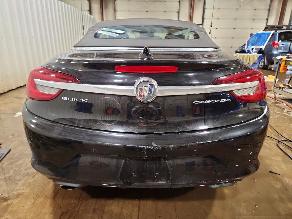 2017 Buick Cascada VIN W04WH3N56HG065490 COPART salvage auction — WATER/FLOOD, Pa - Cert Of Salvage-W=Flood Veh, sold $1,350 on 2026-07-31 (photo 6)