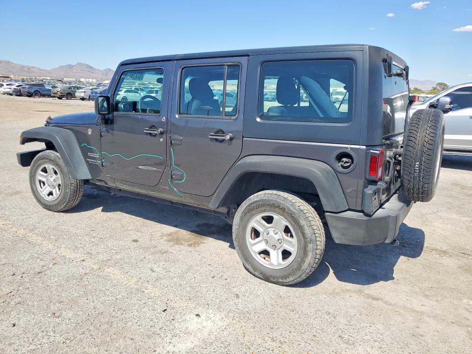 2016 Jeep Wrangler / VIN 1C4BJWDG4GL324240 COPART salvage auction — FRONT END, Nv - Salvage Title, sold $150 on 2026-07-30 (photo 2)