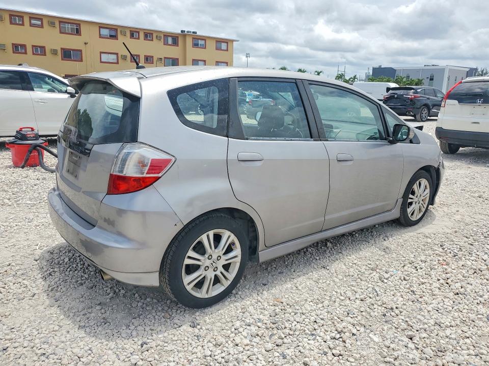 2010 Honda Fit VIN JHMGE8H69AS018914 COPART salvage auction — FRONT END, Fl - Cert Of Title Slvg Rebuildable, sold $1,050 on 2026-07-24 (photo 3)