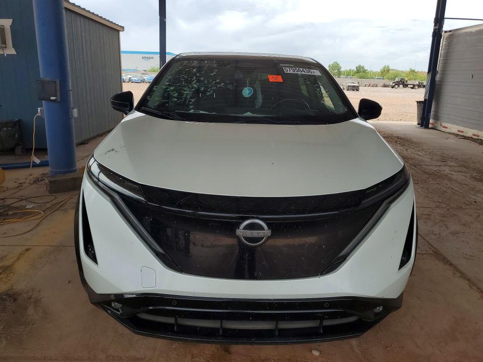 2023 Nissan Ariya VIN JN1BF0BA0PM403947 COPART salvage auction — REAR END, Az - Cert Of Title - Salvage, sold $6,400 on 2026-07-02 (photo 5)