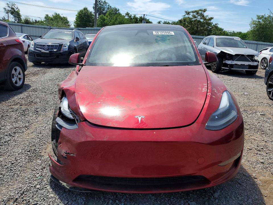 2024 Tesla Model y VIN 7SAYGDEE3RA274589 COPART salvage auction — FRONT END, Nj - Cert Of Title-Salvage, sold $12,000 on 2026-07-31 (photo 5)