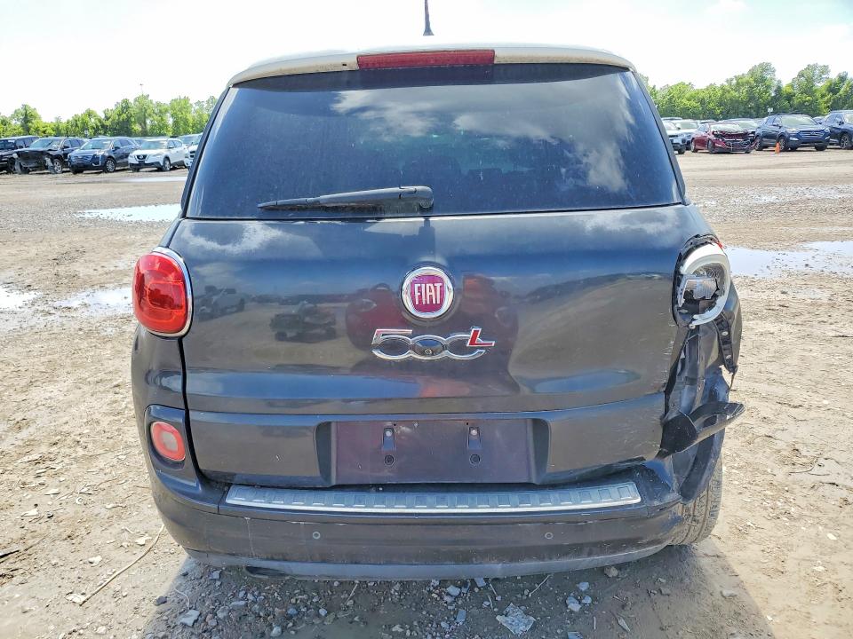 2015 Fiat 500l VIN ZFBCFACH8FZ035119 COPART salvage auction — REAR END, Tx - Certificate Of Title (P), sold $1,100 on 2026-07-17 (photo 6)