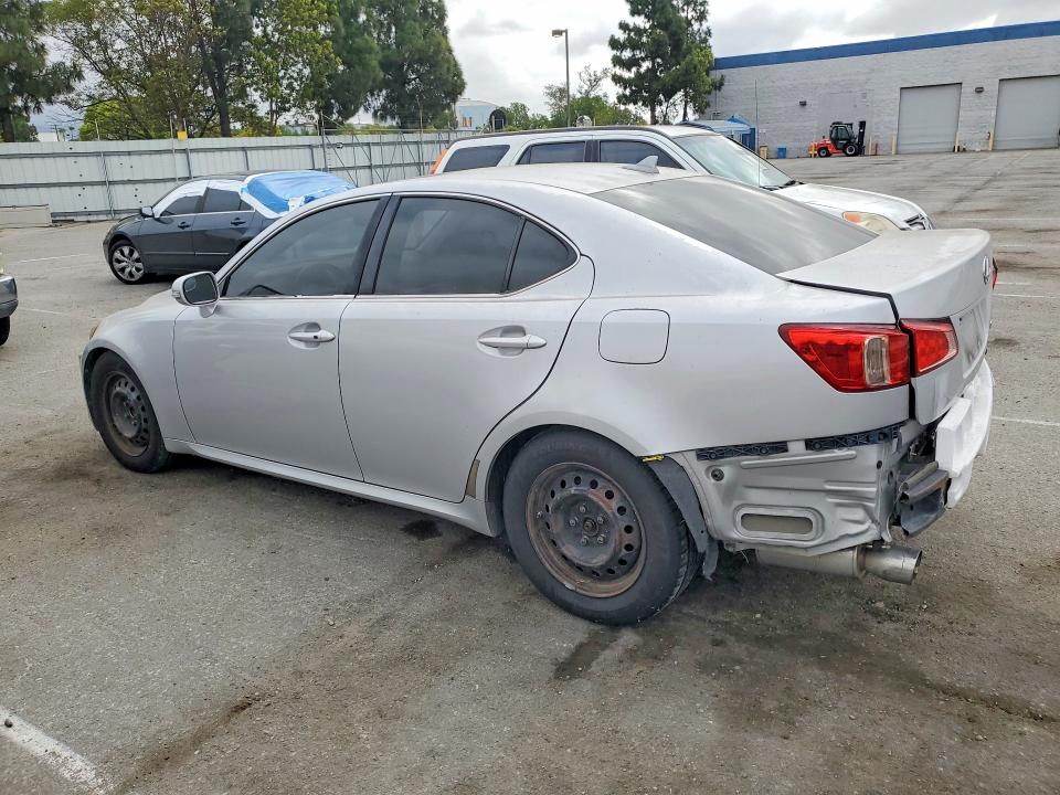 2011 Lexus Is VIN JTHBF5C29B5156155 COPART salvage auction — REAR END, Ca - App For Dup Clean Or Ac, sold $475 on 2026-07-16 (photo 2)