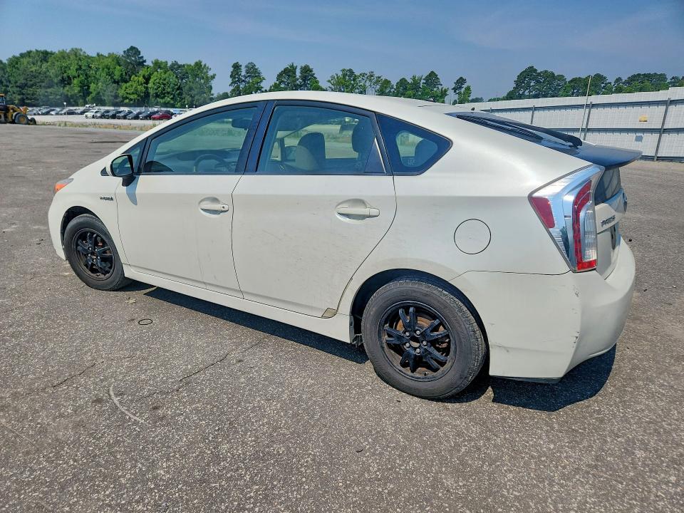 2015 Toyota Prius VIN JTDKN3DUXF0431222 COPART salvage auction — FRONT END, Nc - Salvage Certificate Of Title, sold $1,600 on 2026-07-21 (photo 2)