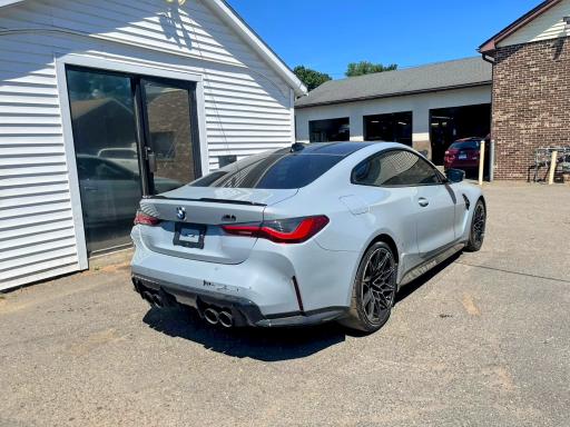2022 BMW M4 VIN WBS33AZ0XNCH99378 COPART salvage auction — FRONT END, FL - CERTIFICATE OF TITLE (P), sold $48,750 on 2026-07-30 (photo 3)