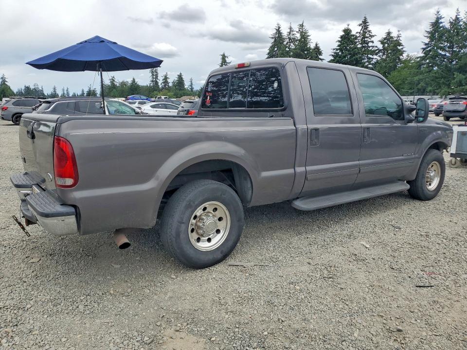 2002 Ford F-250 super duty VIN 3FTNW20F42MA08574 COPART salvage auction — FRONT END, Wa - Bill Of Sale, sold $2,300 on 2026-07-02 (photo 3)