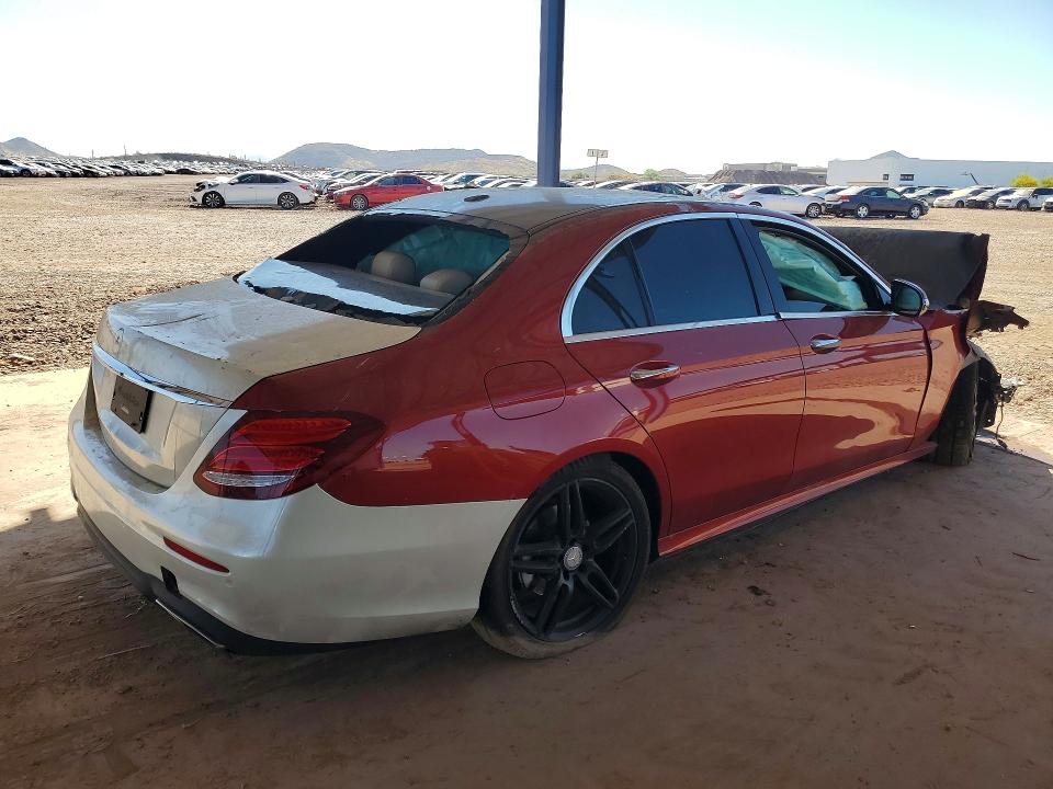 2017 Mercedes-benz E-klasse VIN WDDZF4JB8HA163195 COPART salvage auction — FRONT END, Az - Cert Of Title - Salvage, sold $375 on 2026-08-13 (photo 3)