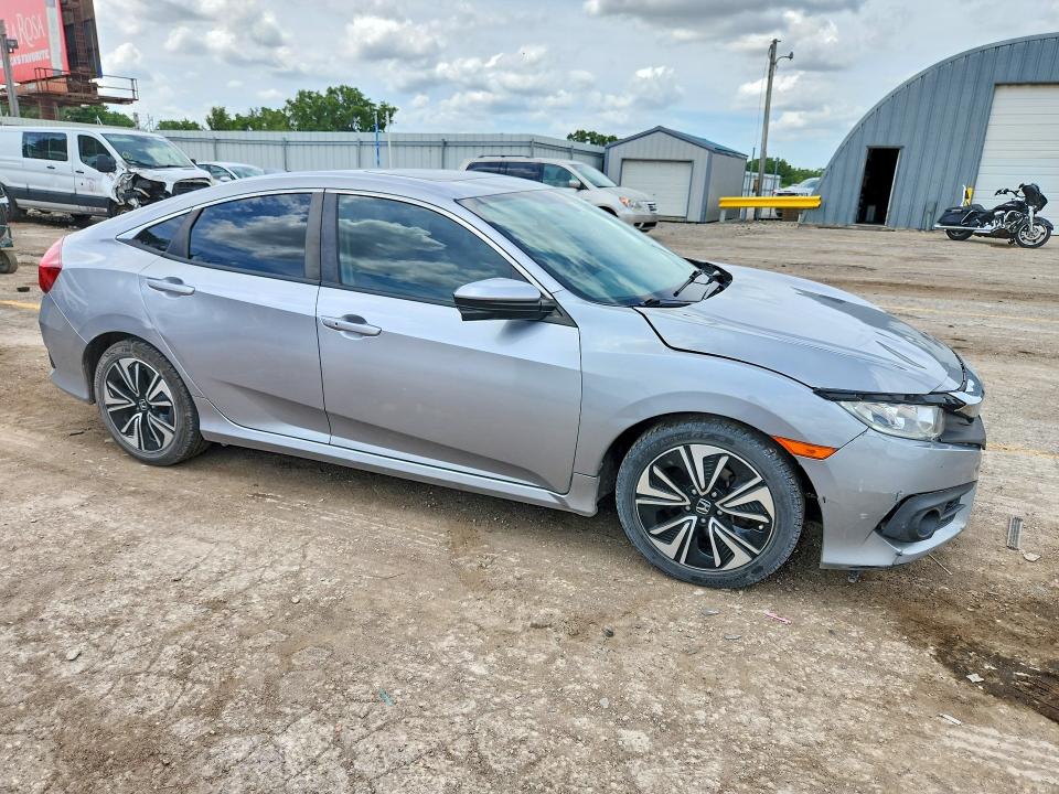 2018 Honda VIN JHMFC1F38JX032677 COPART salvage auction — HAIL, Ks - Cert Of Title-Salvage, sold $3,650 on 2026-07-15 (photo 4)