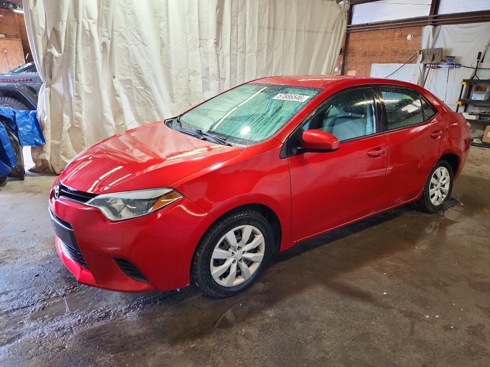 2014 Toyota VIN 5YFBURHE1EP132571 COPART salvage auction — REAR END, PA - CERTIFICATE OF SALVAGE, sold $1,600 on 2026-07-23 (photo 1)