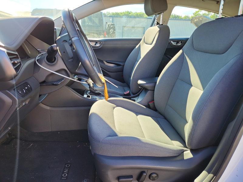 2021 Hyundai Ioniq VIN KMHC75LC3MU260804 COPART salvage auction — WATER/FLOOD, Salvage Title, sold $2,900 on 2026-07-14 (photo 7)