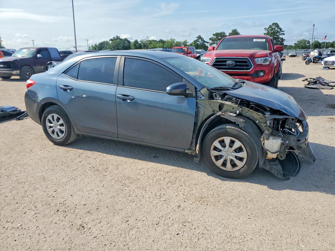 2015 Toyota Corolla VIN 2T1BURHE4FC310880 COPART salvage auction — Front End, AL - CERT OF TITLE-SALVAGE TITLE, sold $1,550 on 2026-07-09 (photo 4)