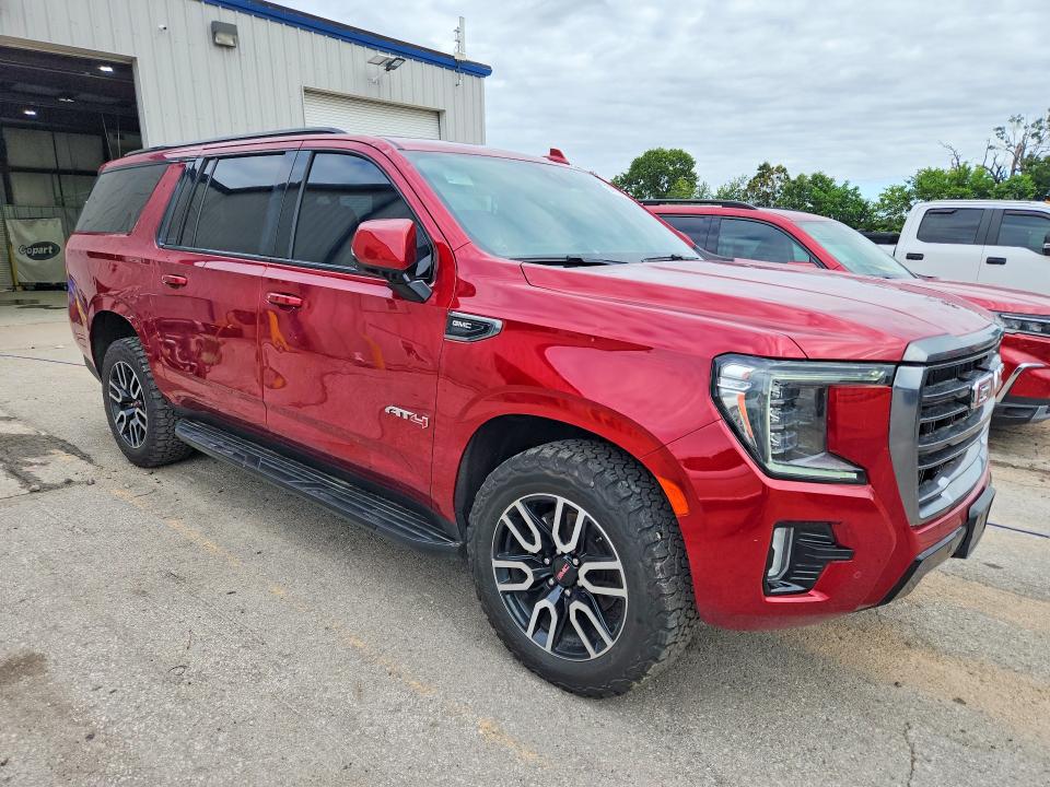 2021 Gmc Yukon VIN 1GKS2HKD0MR444874 COPART salvage auction — HAIL, Mo - Salvage Certificate Of Title, sold $25,750 on 2026-07-29 (photo 4)