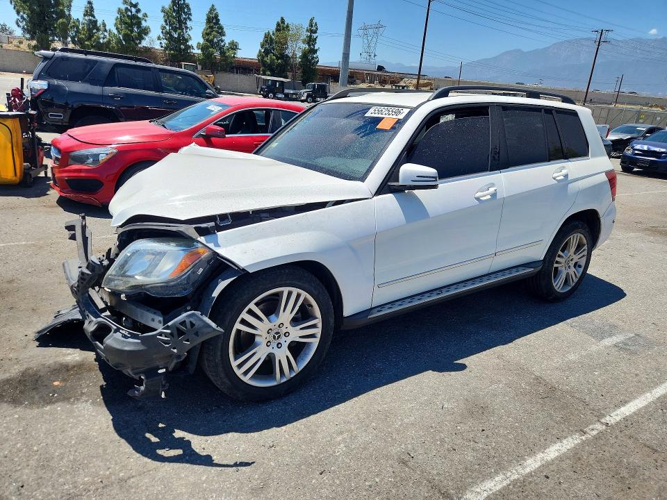 2013 Mercedes-benz Glk-klasse VIN WDCGG5HB4DG023771 COPART salvage auction — FRONT END, Ca - Salvage Certificate, sold $475 on 2026-07-30 (photo 1)
