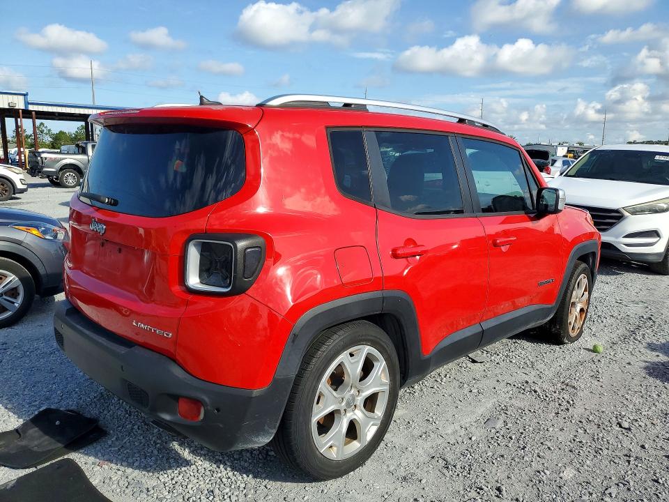 2016 Jeep Renegade VIN ZACCJADT2GPD49850 COPART salvage auction — FRONT END, Fl - Cert Of Title-Rebuilt, sold $1,350 on 2026-07-28 (photo 3)