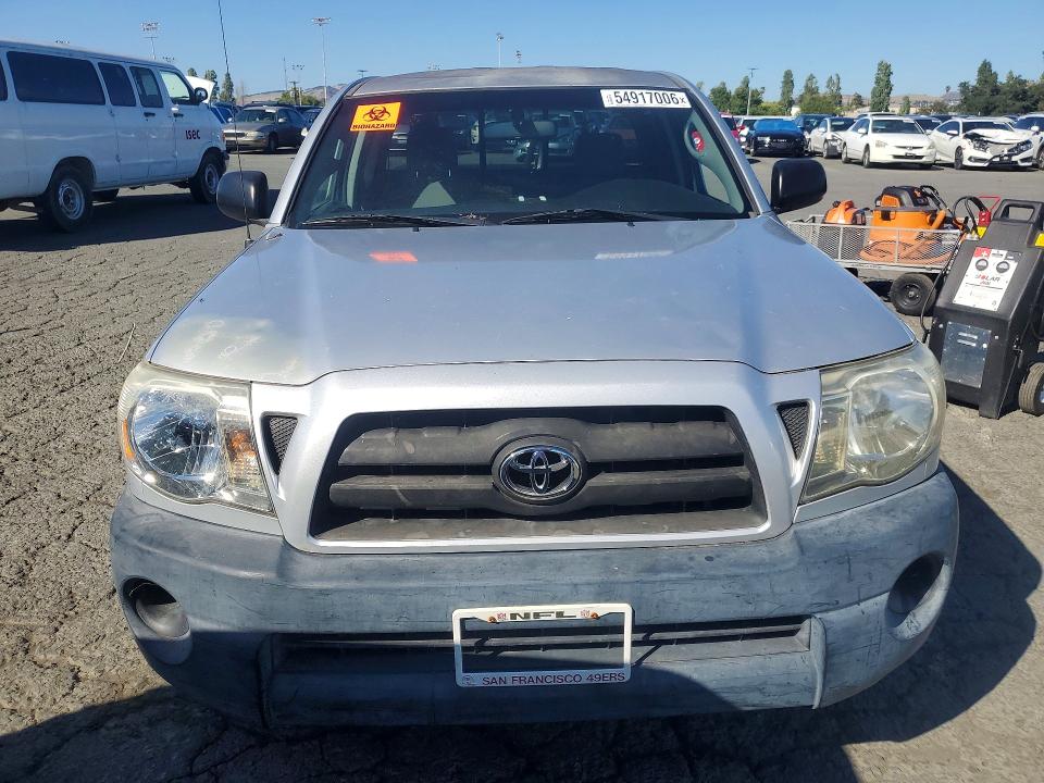 2007 Toyota Tacoma VIN 5TETX22N77Z362060 COPART salvage auction — UNDERCARRIAGE, Ca - Dis/Dlr/Exp Only Clean Title, sold $3,300 on 2026-07-31 (photo 5)