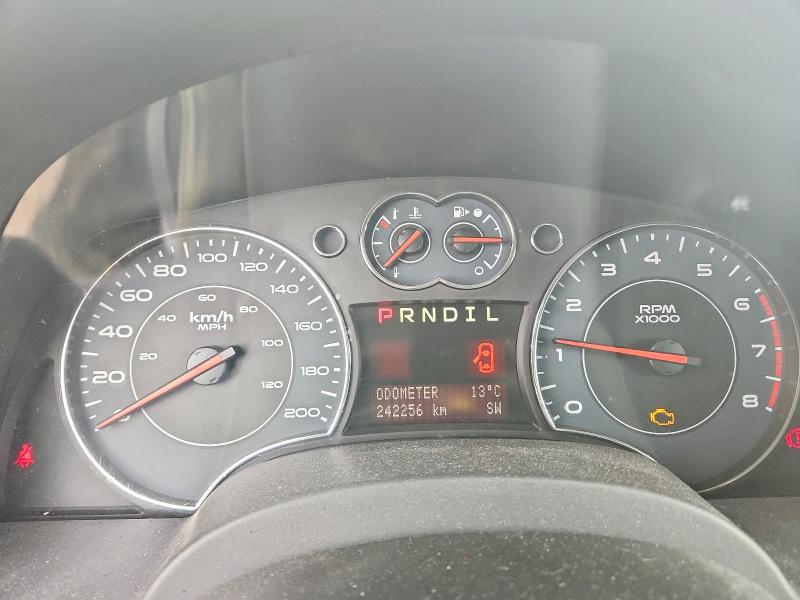 2009 Pontiac Torrent VIN 2CKDL33F296244773 COPART salvage auction — REAR END, AB - BOS - SALVAGE, sold $425 on 2026-07-02 (photo 9)
