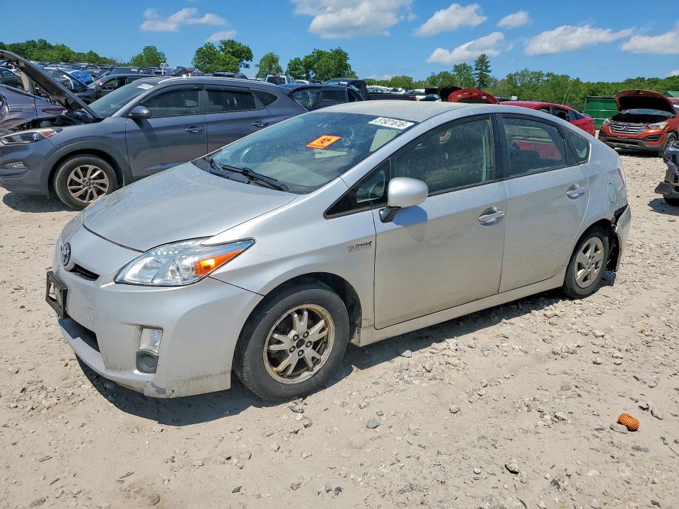 2011 Toyota Prius VIN JTDKN3DUXB5324703 COPART salvage auction — REAR END, Ma - Cert Of Title-Reconstrctd Coll, sold $775 on 2026-07-08 (photo 1)