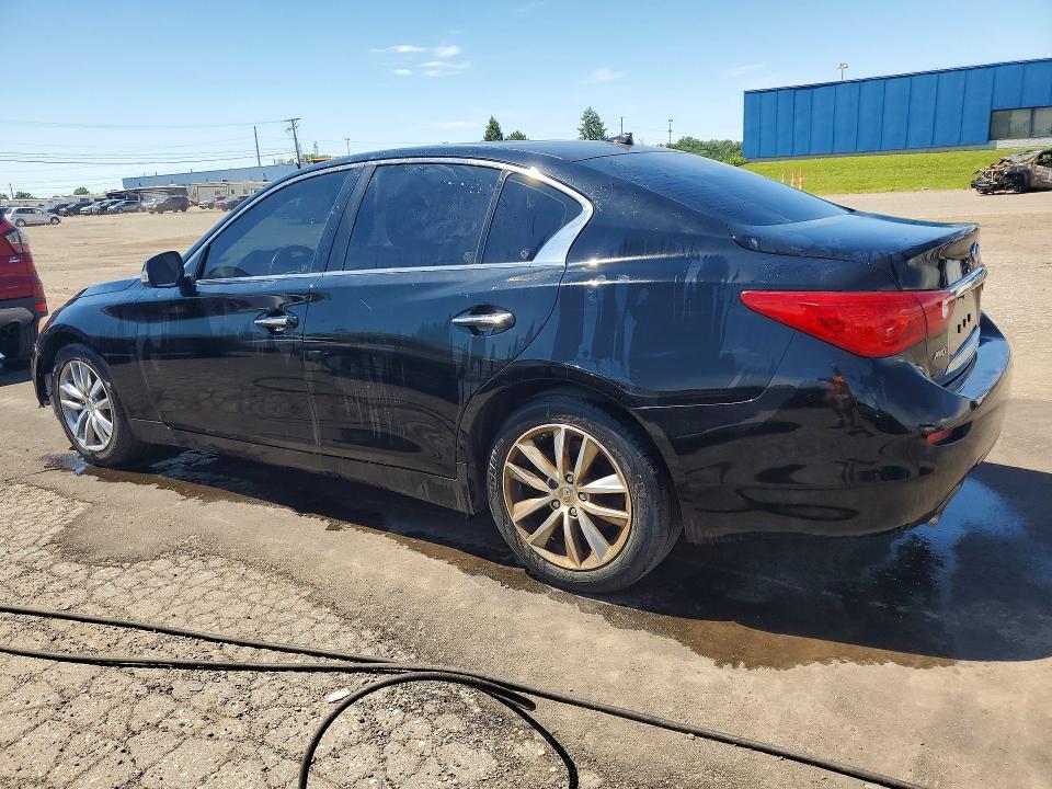 2015 Infiniti Q50 VIN JN1BV7AR5FM414122 COPART salvage auction — REAR END, MI - CERTIFICATE OF TITLE, sold $1,250 on 2026-07-29 (photo 2)