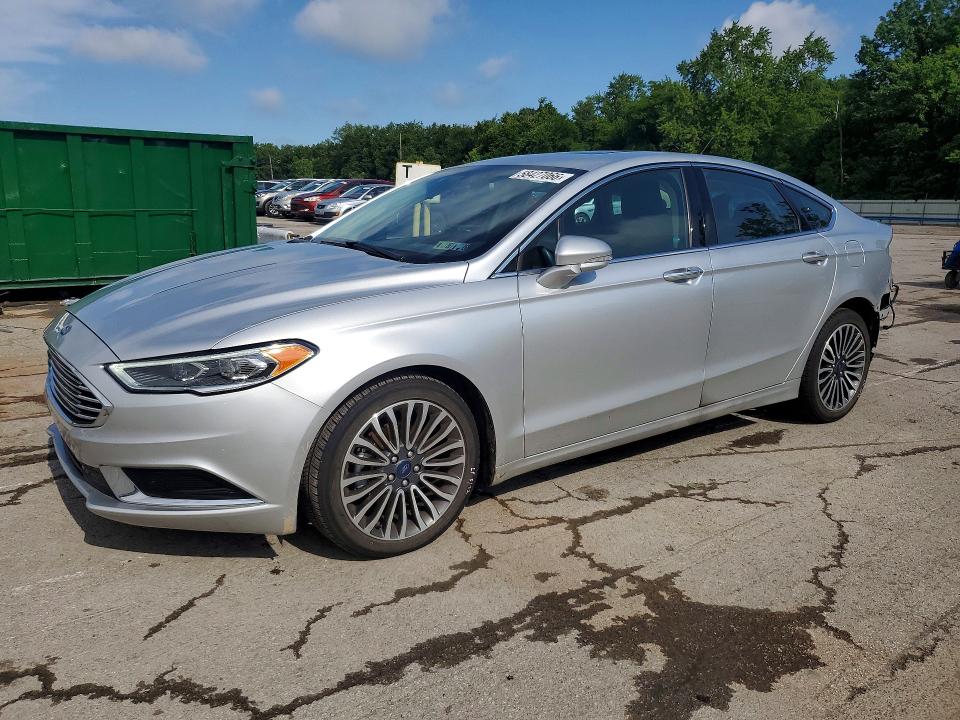 2018 Ford Fusion VIN 3FA6P0HD4JR179678 COPART salvage auction — REAR END, Pa - Certificate Of Salvage, sold $4,350 on 2026-07-02 (photo 1)