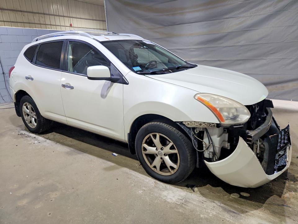 2010 Nissan Rogue VIN JN8AS5MV9AW140133 COPART salvage auction — FRONT END, Ma - Cert Of Title-Reconstrctd Coll, sold $100 on 2026-07-09 (photo 4)