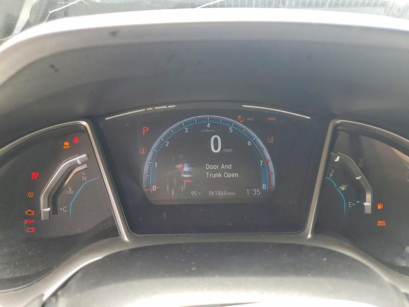 2020 Honda Civic VIN 19XFC1F31LE205962 COPART salvage auction — FRONT END, Fl - Cert Of Title Slvg Rebuildable, sold $4,500 on 2026-07-27 (photo 9)