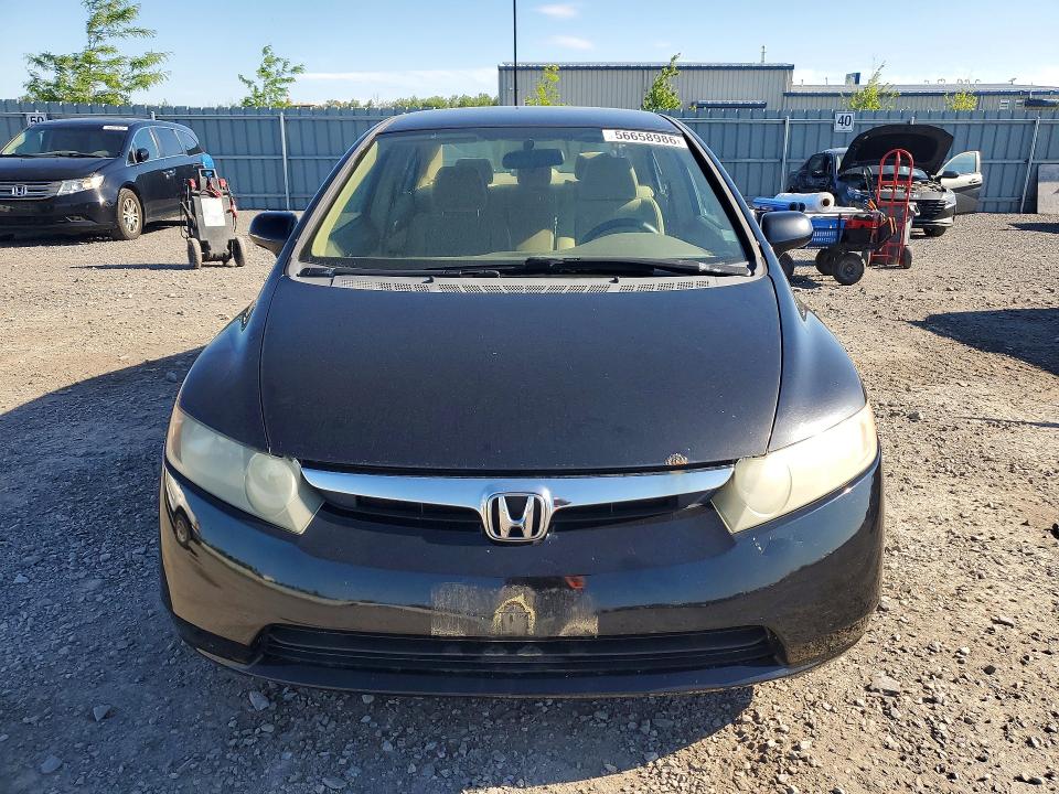 2006 Honda Civic VIN 1HGFA16536L063439 COPART salvage auction — SIDE, On - Permit No Brand - Unfit, sold $825 on 2026-07-02 (photo 5)