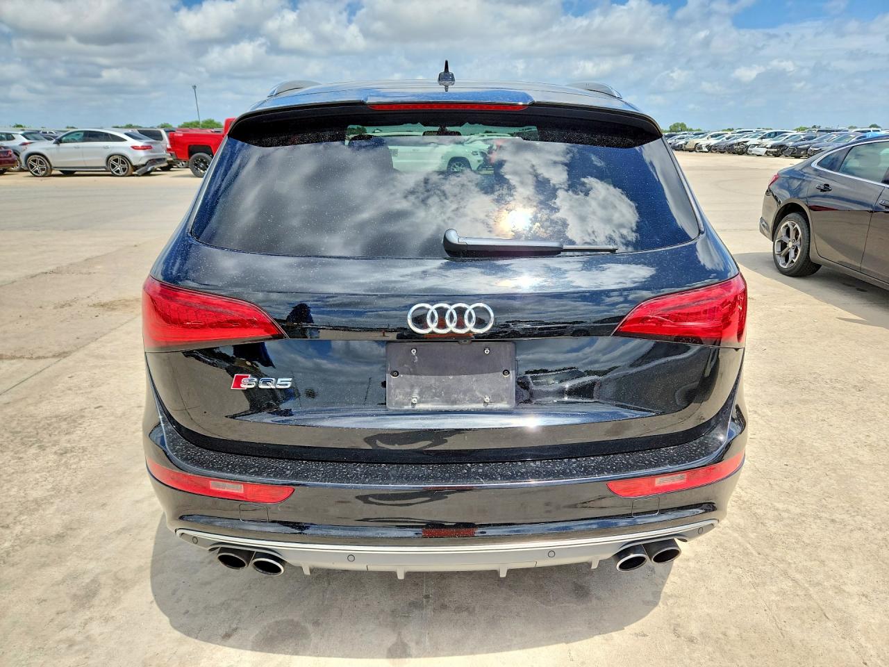 2015 Audi SQ5 VIN WA1VGAFP7FA119513 COPART salvage auction — Front End, TX - SALVAGE VEHICLE TITLE, sold $6,300 on 2026-07-09 (photo 6)
