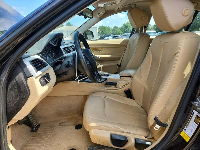 2014 BMW 3er VIN WBA3B1C52EK132660 COPART salvage auction — WATER/FLOOD, Al - Cert Of Title-Flood Salvage, sold $350 on 2026-08-10 (photo 7)