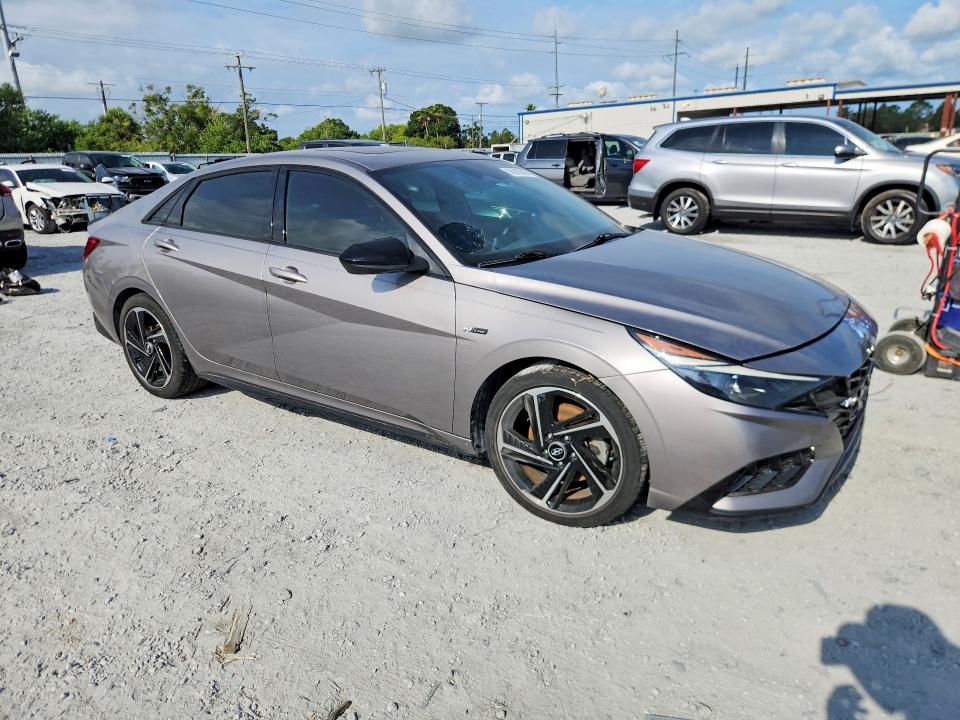 2023 Hyundai Elantra VIN KMHLR4AF6PU543753 COPART salvage auction — FRONT END, Fl - Cert Of Title Slvg Rebuildable (P), sold $4,900 on 2026-07-06 (photo 4)