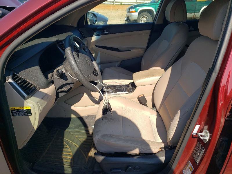 2017 Hyundai Tucson VIN KM8J3CA24HU291311 COPART salvage auction — MINOR DENT/SCRATCHES, Va - Certificate Of Title, sold $2,200 on 2026-07-14 (photo 7)