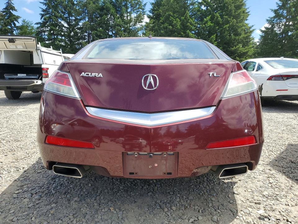 2009 Acura Tl VIN 19UUA86219A000961 COPART salvage auction — FRONT END, WA - BILL OF SALE, sold $1,550 on 2026-07-17 (photo 6)