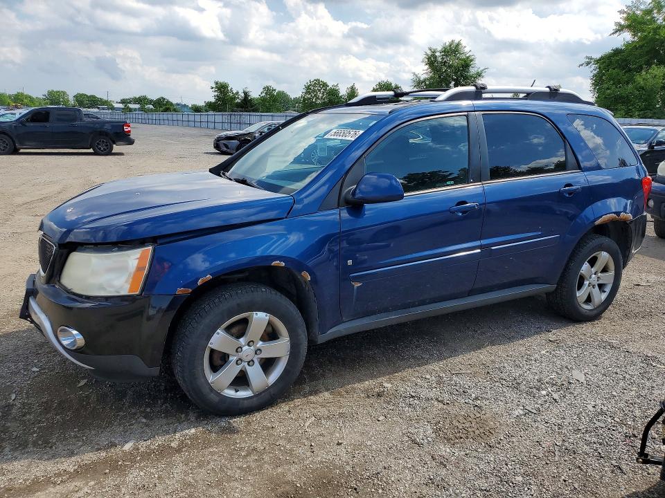 2008 Pontiac VIN 2CKDL33F286025598 COPART salvage auction — FRONT END, On - Permit No Brand - Unfit, sold $375 on 2026-07-02 (photo 1)