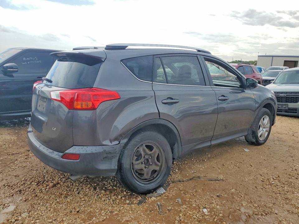 2014 Toyota Rav 4 VIN JTMZFREV1EJ016367 COPART salvage auction — REAR END, Tx - Salvage Vehicle Title, sold $3,750 on 2026-07-09 (photo 3)