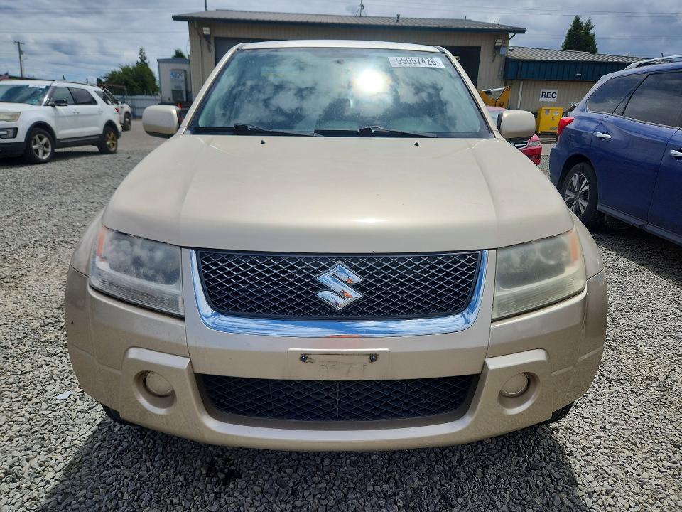 2006 Suzuki Grand vitara VIN JS3TD941564101319 COPART salvage auction — REAR END, Or - Salvage Title Certificate, sold $1,750 on 2026-07-07 (photo 5)