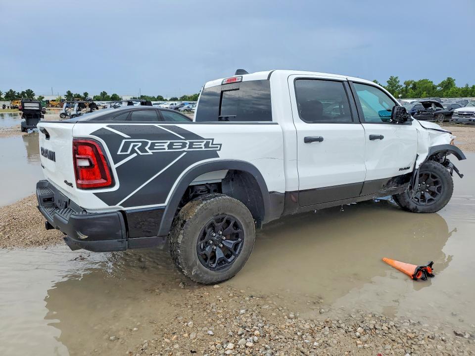 2026 Ram 1500 VIN 1C6SRFLP3TN263138 COPART salvage auction — FRONT END, Wi - Certificate Of Title, sold $32,500 on 2026-07-21 (photo 3)
