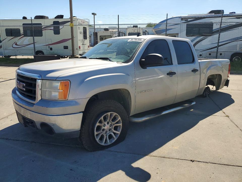 2008 Gmc SIERRA VIN 3GTEC13J28G280972 COPART salvage auction — REAR END, Ca - Salvage Certificate, sold $100 on 2026-07-27 (photo 1)