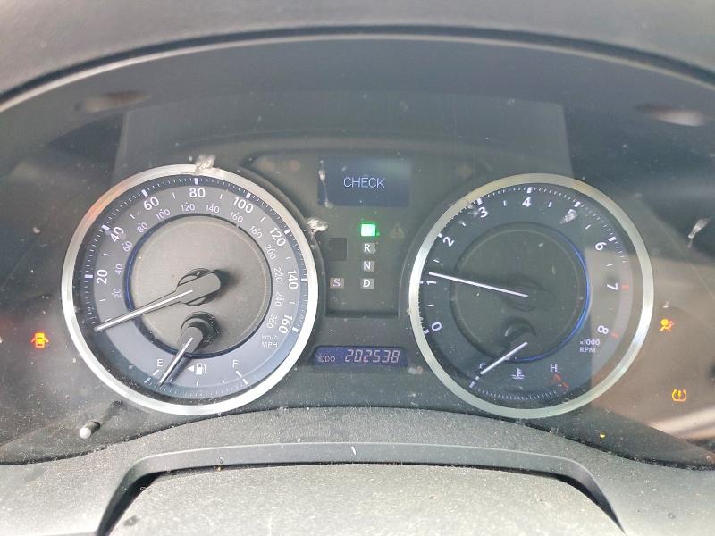 2013 Lexus Is VIN JTHBF5C20D5185286 COPART salvage auction — REAR END, MD - CERT OF SALVAGE > 75% DAMAGE, sold $1,350 on 2026-07-27 (photo 9)