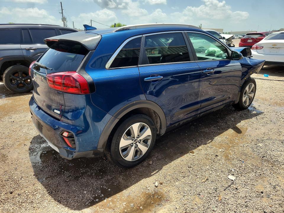 2020 Kia Niro VIN KNDCB3LCXL5369339 COPART salvage auction — FRONT END, TX - CERTIFICATE OF TITLE, sold $90 on 2026-07-16 (photo 3)