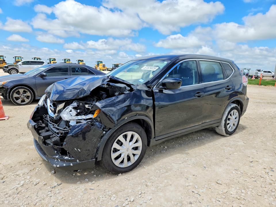 2016 Nissan VIN KNMAT2MT8GP596021 COPART salvage auction — FRONT END, Tx - Salvage Vehicle Title, sold $1,000 on 2026-07-09 (photo 1)