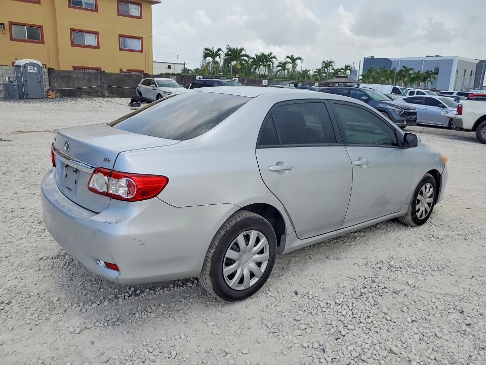 2011 Toyota Corolla VIN JTDBU4EE3B9143614 COPART salvage auction — FRONT END, FL - CERT OF TITLE SLVG REBUILDABLE, sold $2,550 on 2026-07-31 (photo 3)