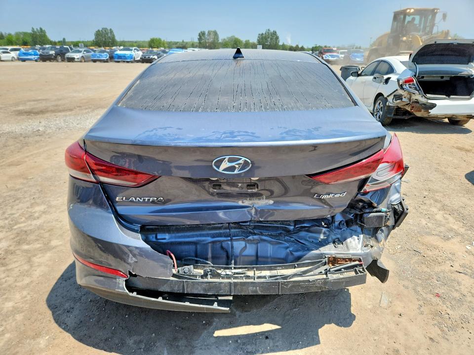 2017 Hyundai VIN KMHD84LF9HU193251 COPART salvage auction — REAR END, ON - PERMIT SALVAGE, sold $1,650 on 2026-07-28 (photo 6)