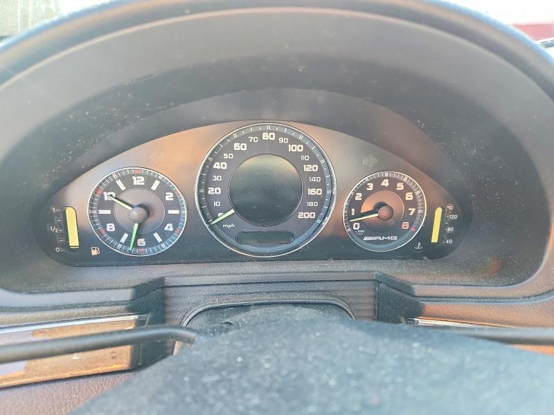 2008 Mercedes-benz E-klasse amg VIN WDBUF77X38B227208 COPART salvage auction — FRONT END, Wa - Vehicle Cert Of Ownership-Titl, sold $4,050 on 2026-07-28 (photo 9)