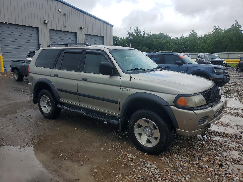 2002 Mitsubishi Montero VIN JA4LS21H72J031132 COPART salvage auction — FRONT END, TN - SALVAGE CERTIFICATE (P), sold $750 on 2026-07-16 (photo 4)