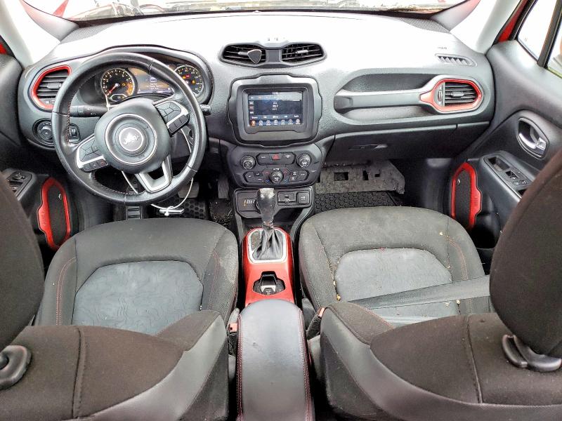 2018 Jeep Renegade VIN ZACCJBCB9JPG72587 COPART salvage auction — FRONT END, Ct - Certificate Of Title, sold $2,950 on 2026-07-31 (photo 8)