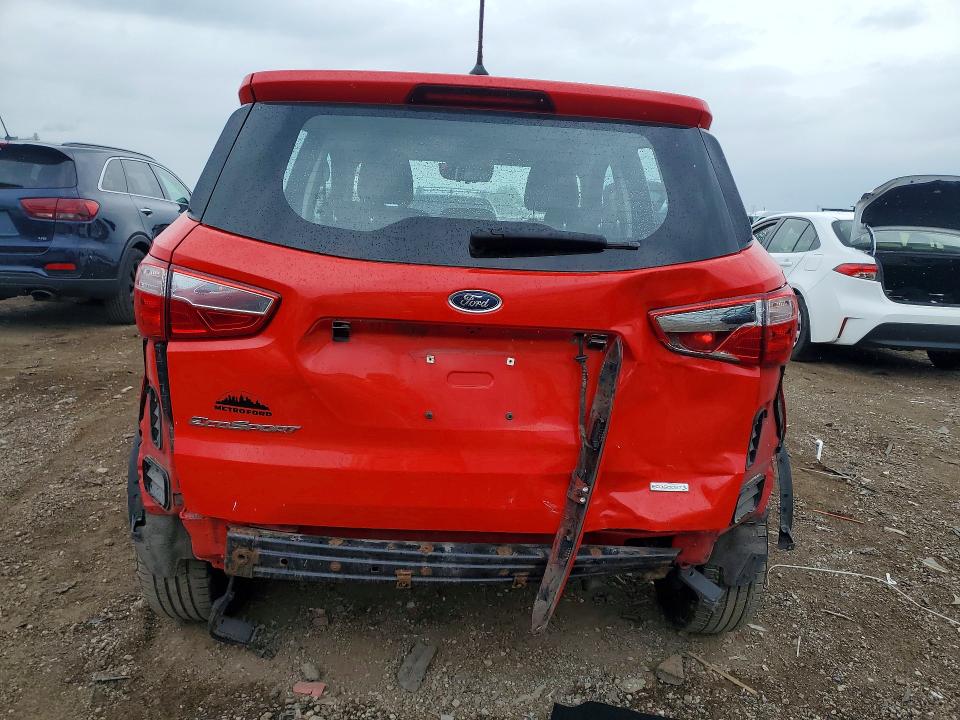 2018 Ford Ecosport VIN MAJ3P1REXJC206137 COPART salvage auction — REAR END, Il - Salvage Certificate, sold $2,000 on 2026-07-10 (photo 6)