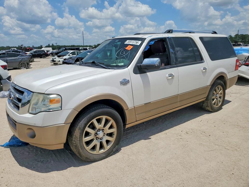 2014 Ford Expedition VIN 1FMJK1H56EEF44142 COPART salvage auction — WATER/FLOOD, Fl - Cert Of Title-Slvg Rebld Flood, sold $1,000 on 2026-07-02 (photo 1)