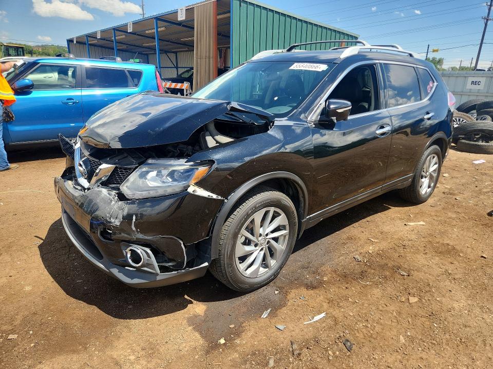 2015 Nissan VIN 5N1AT2MV7FC806272 COPART salvage auction — FRONT END, Co - Salvage Title, sold $500 on 2026-07-22 (photo 1)